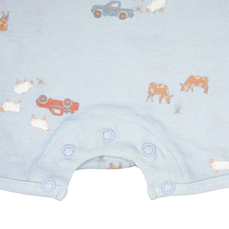 Toshi Onesie Short Sleeve - Sheep Station