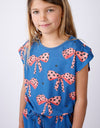 PRE-ORDER Minti Spotty Bows Playsuit