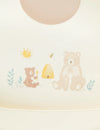 Purebaby Bear 2 Pack Silicone Bib