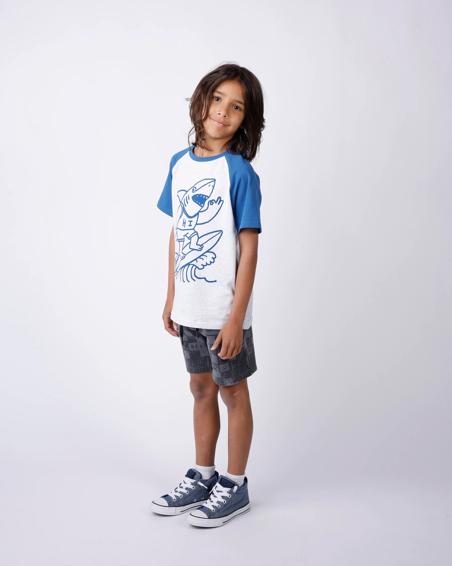 Minti Shredding Shark Tee