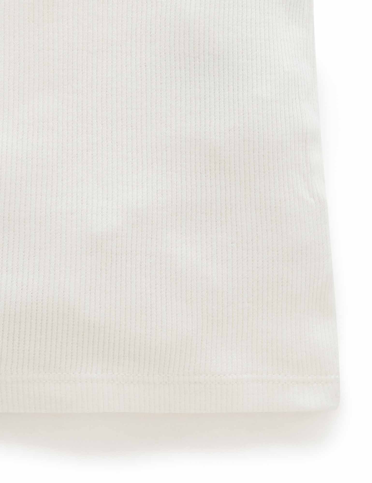 Purebaby Everyday Short Sleeve Tee - Vanilla