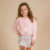 Abby Knitted Cardigan - Pink Icing