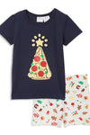 Milky Christmas Pizza Pj&#39;s