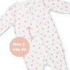 Marquise Newborn Essentials Floral Zipsuit