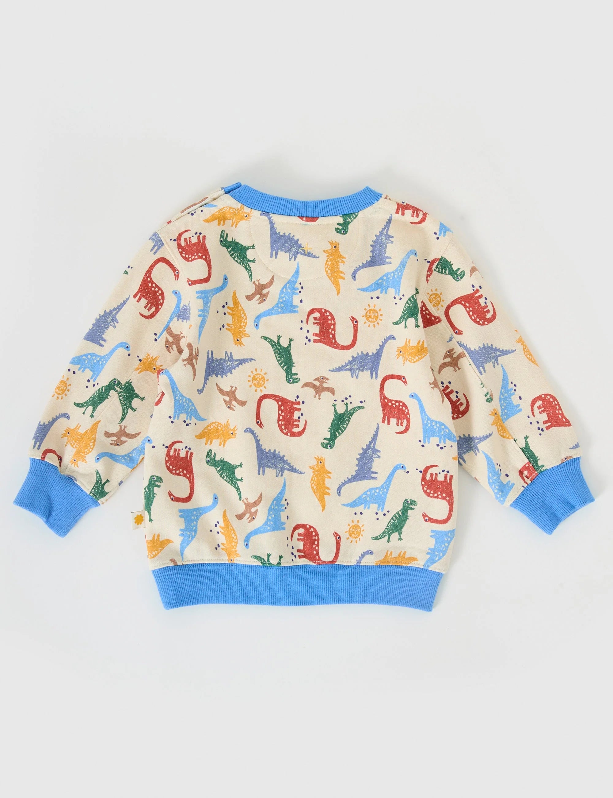 Goldie and Ace Dino-Mite Relaxed Terry Sweater