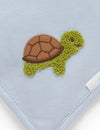 Purebaby Turtle Bandana Bib - Skyl