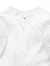 Purebaby Pale Pink Spot 3  Piece Set