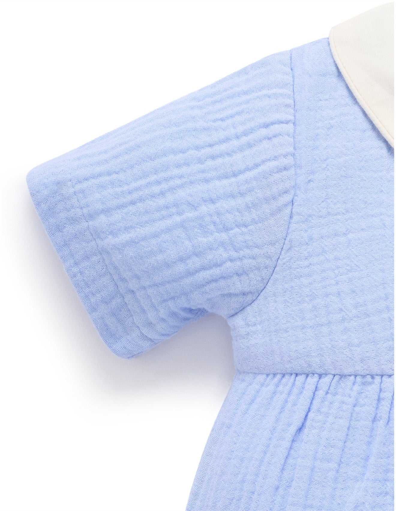 Purebaby Romper with collar