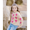 Fox &amp; Finch Girls Hearts Jumper