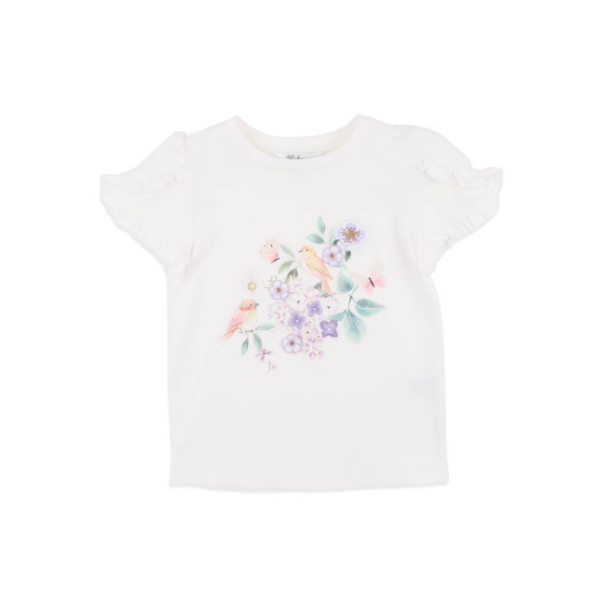 Bebe Madelyn Bird Tee - Cloud
