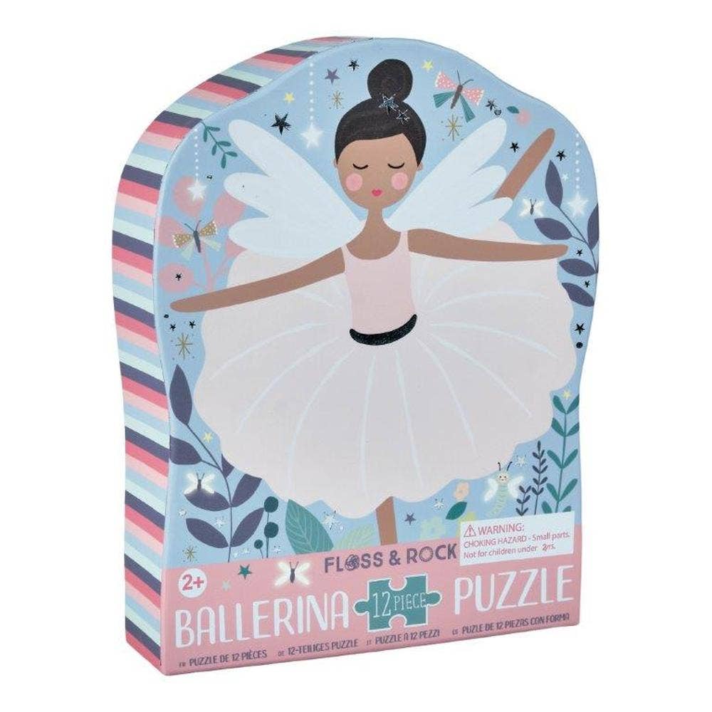 Floss &amp; Rock 12 Pc Shaped Jigsaw Puzzle – Enchanted