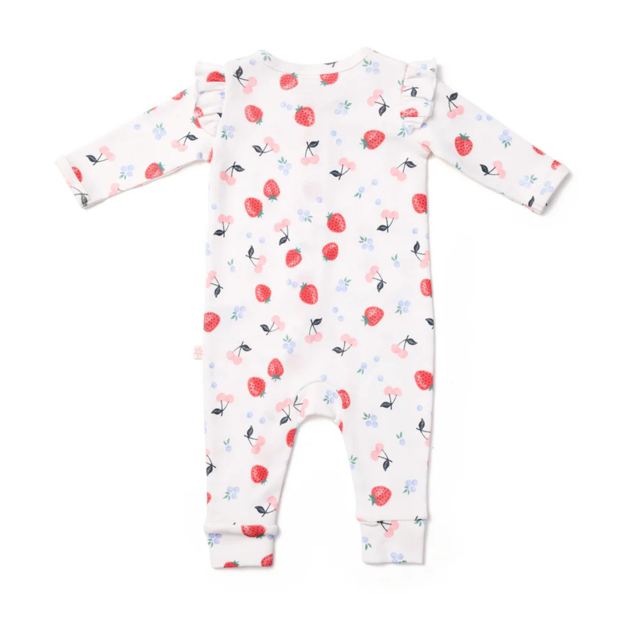 Marquise Field of Berries Frill Zipsuit