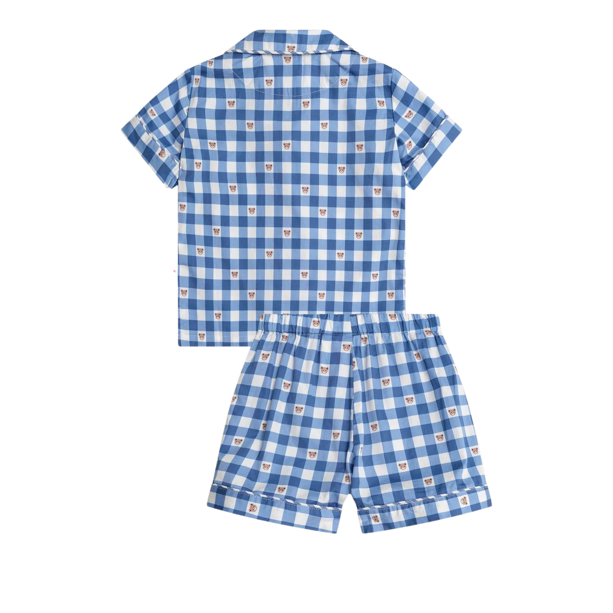 Huxbaby - Huxbear Check PJs - Navy