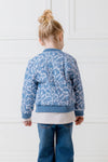 Milky Girls Paisley Bomber Jacket