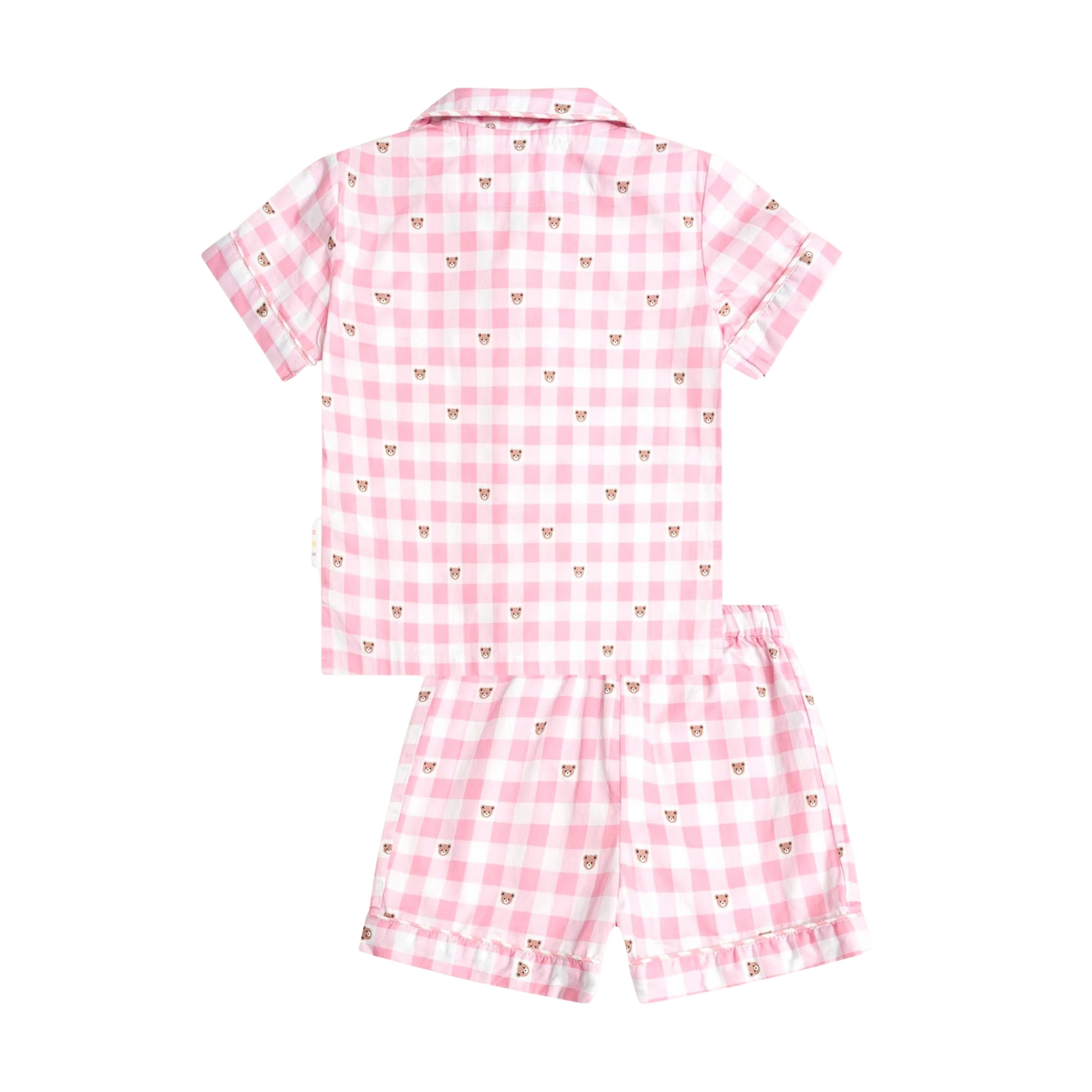 Huxbaby - Huxette Check PJs- Pink