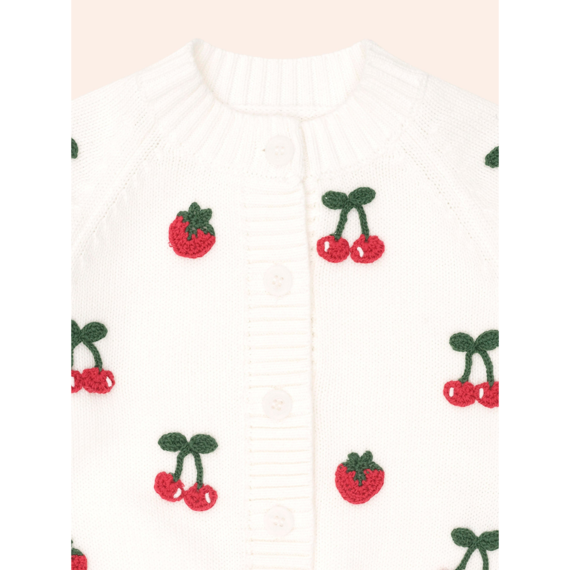 Huxbaby Tutti Frutti Crochet Cardi