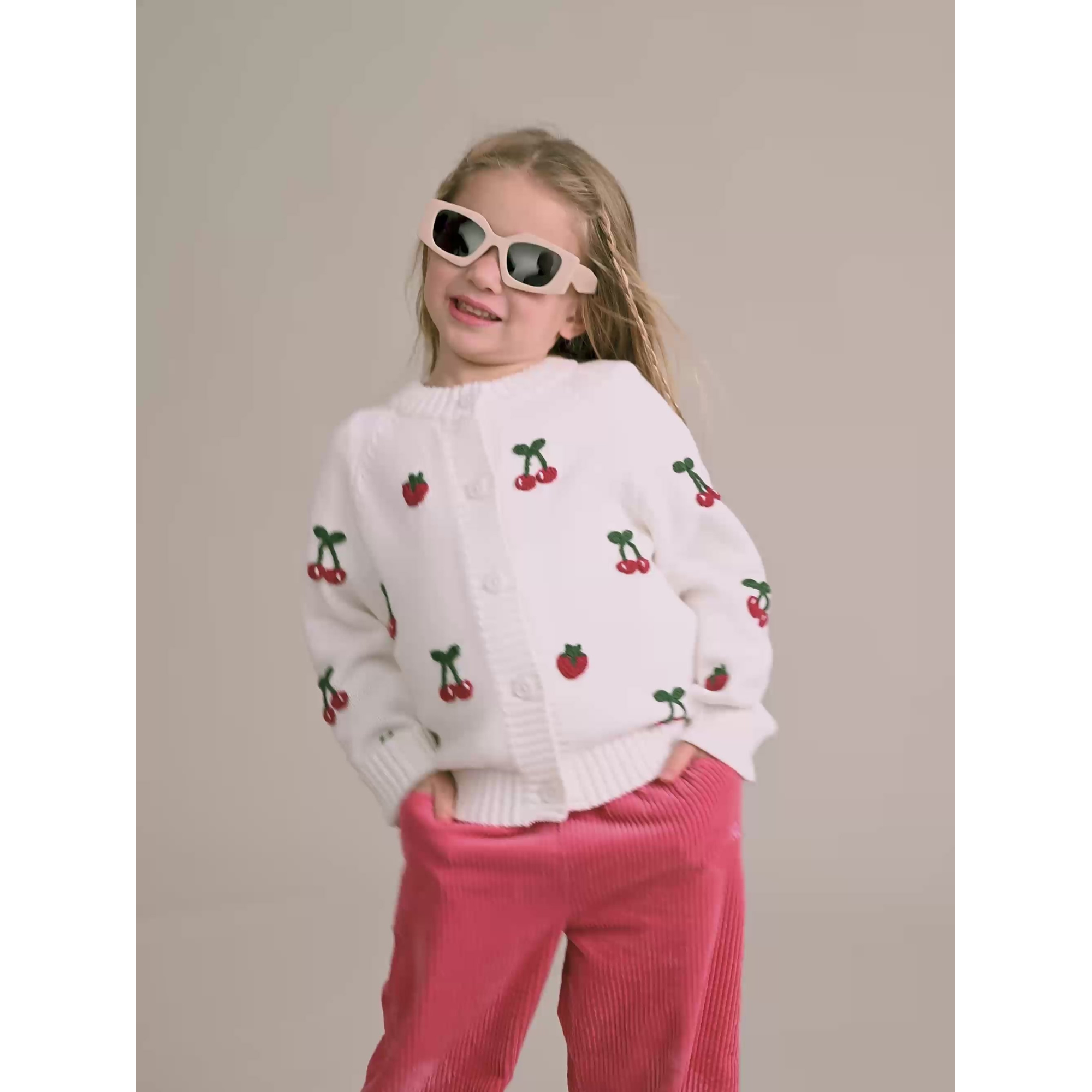 Huxbaby Tutti Frutti Crochet Cardi