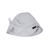 Korango Cotton Legionnaires Sun Hat - Grey Marle Stripe