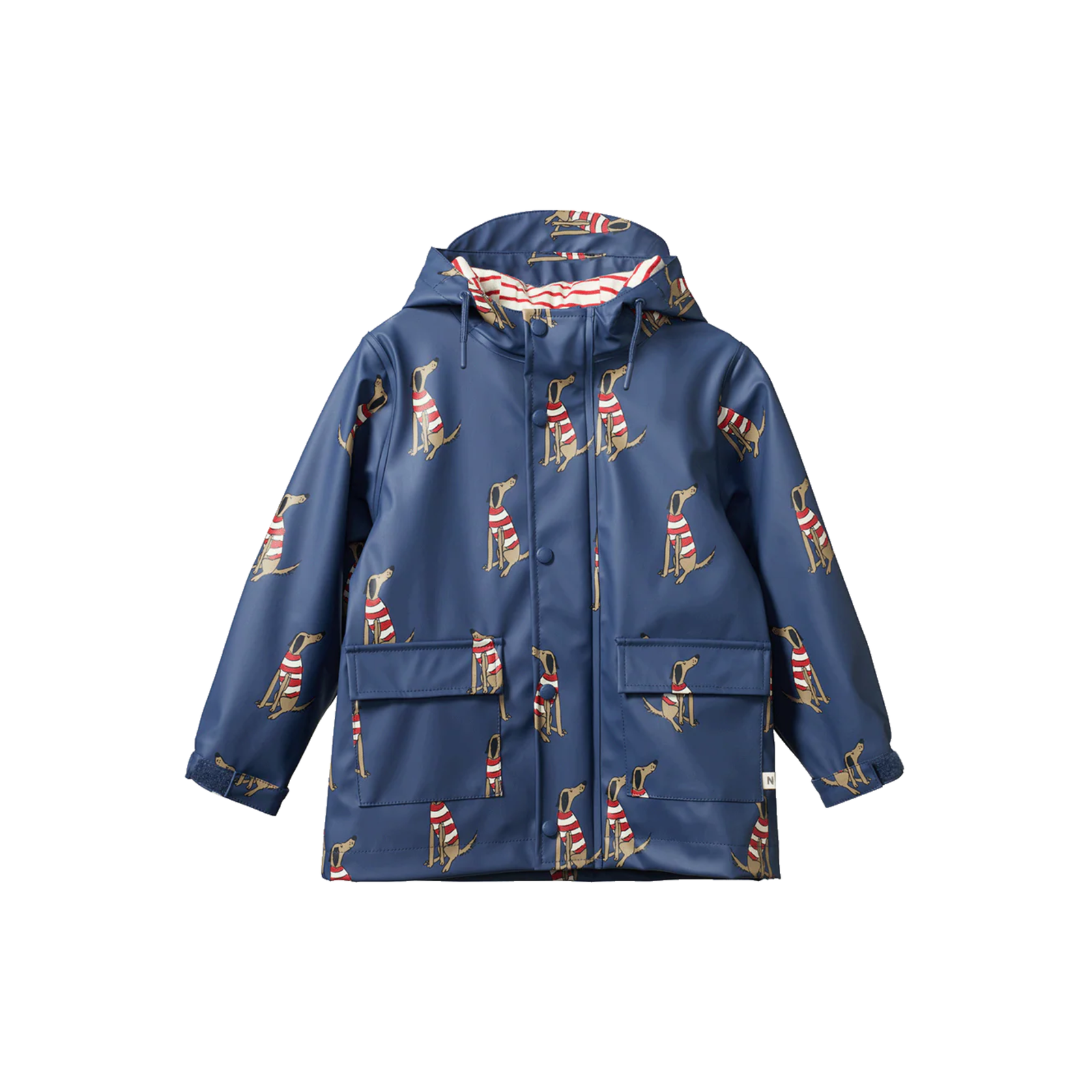 Nature Baby Raincoat - Best Friend Indigo Print