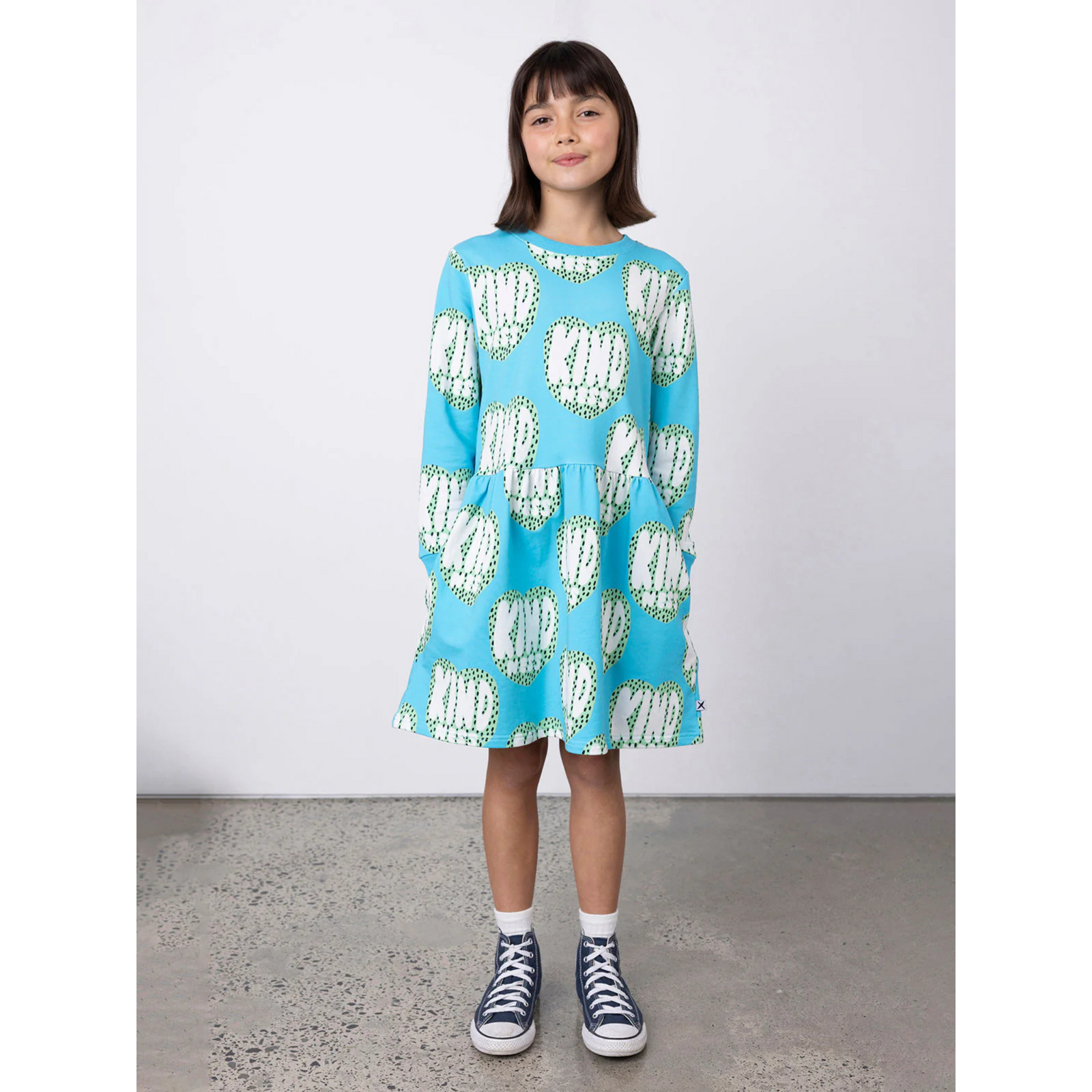 Minti Kindness Dress - Bright Blue