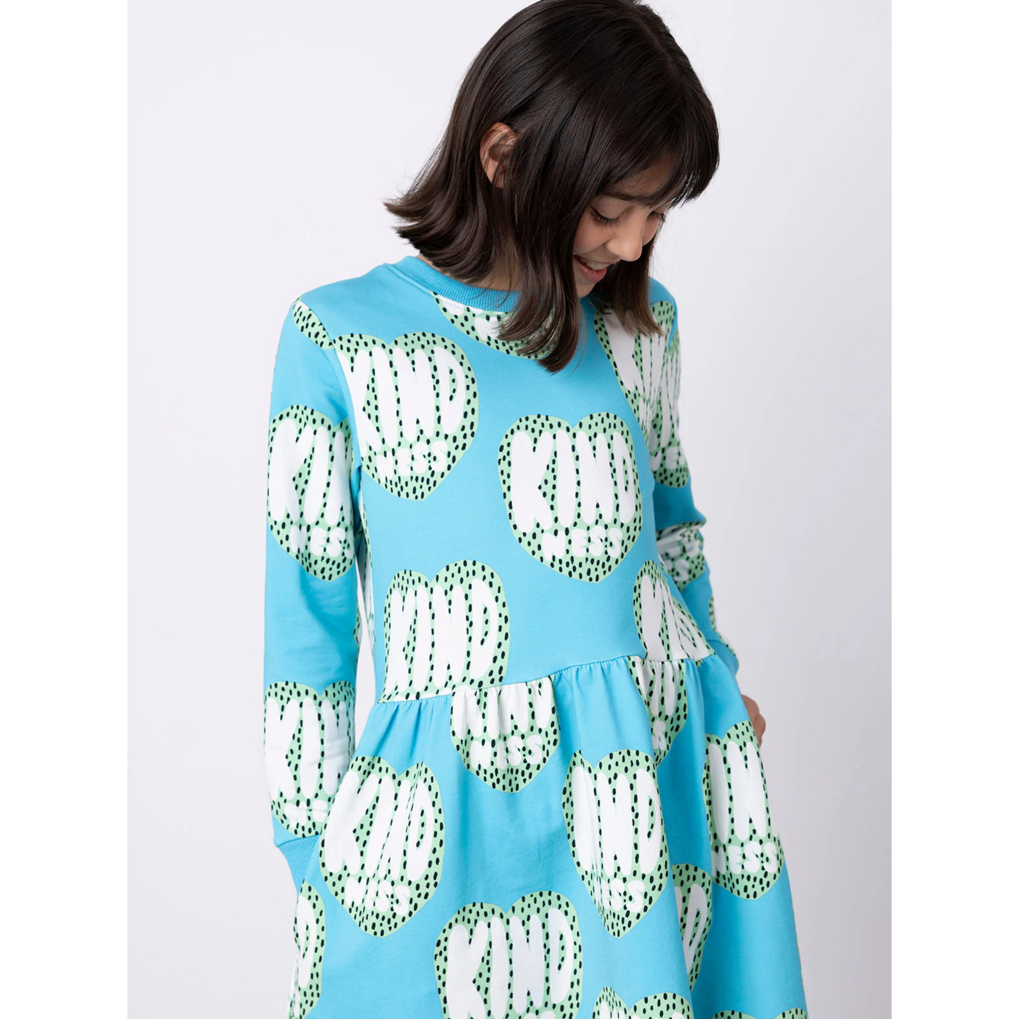 Minti Kindness Dress - Bright Blue