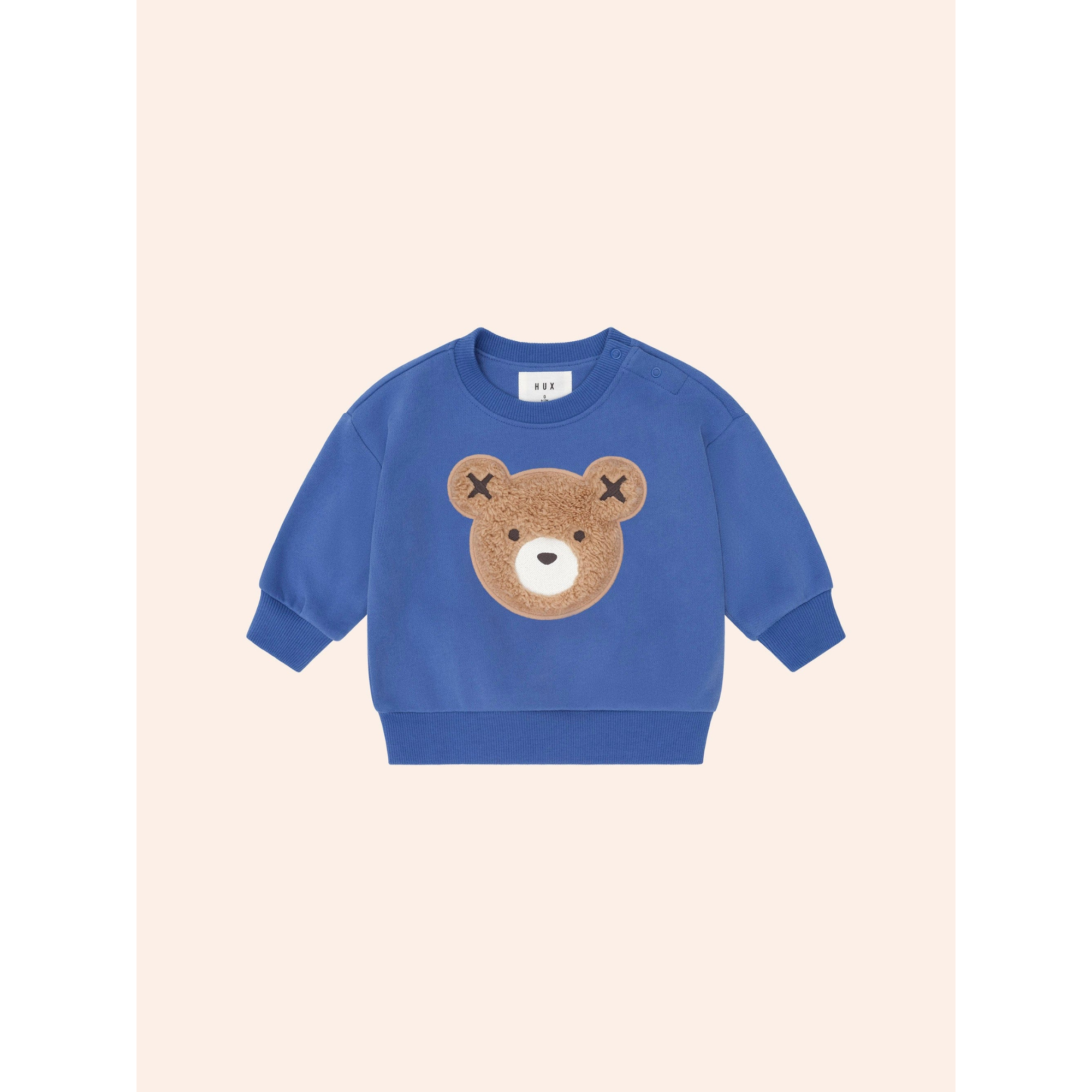 Huxbaby Furry Huxbear Cobalt Sweatshirt