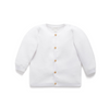 Purebaby Textured Cardigan - White