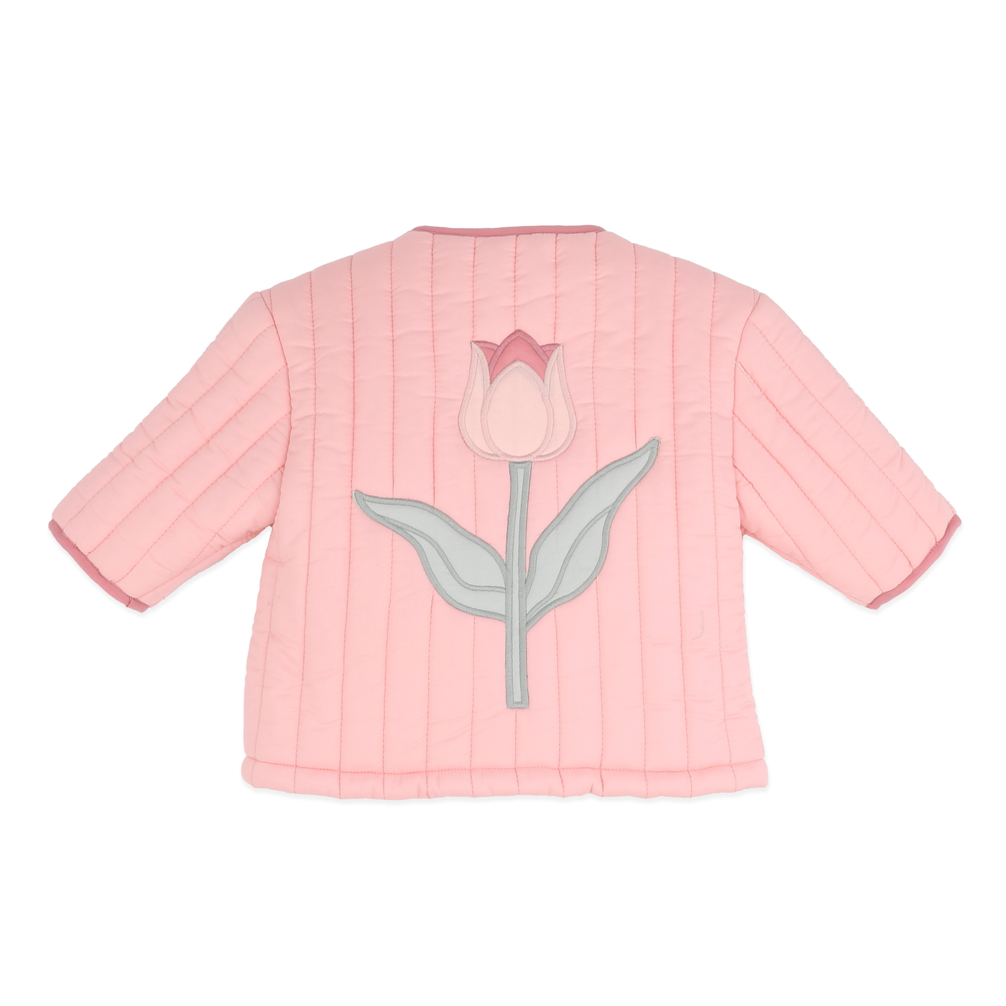 Bebe Fern Quilted Tulip Jacket - Blossom