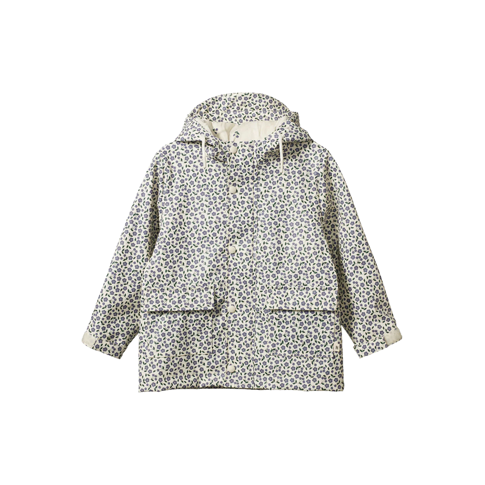 Nature Baby Raincoat - Briarwood Heron Print