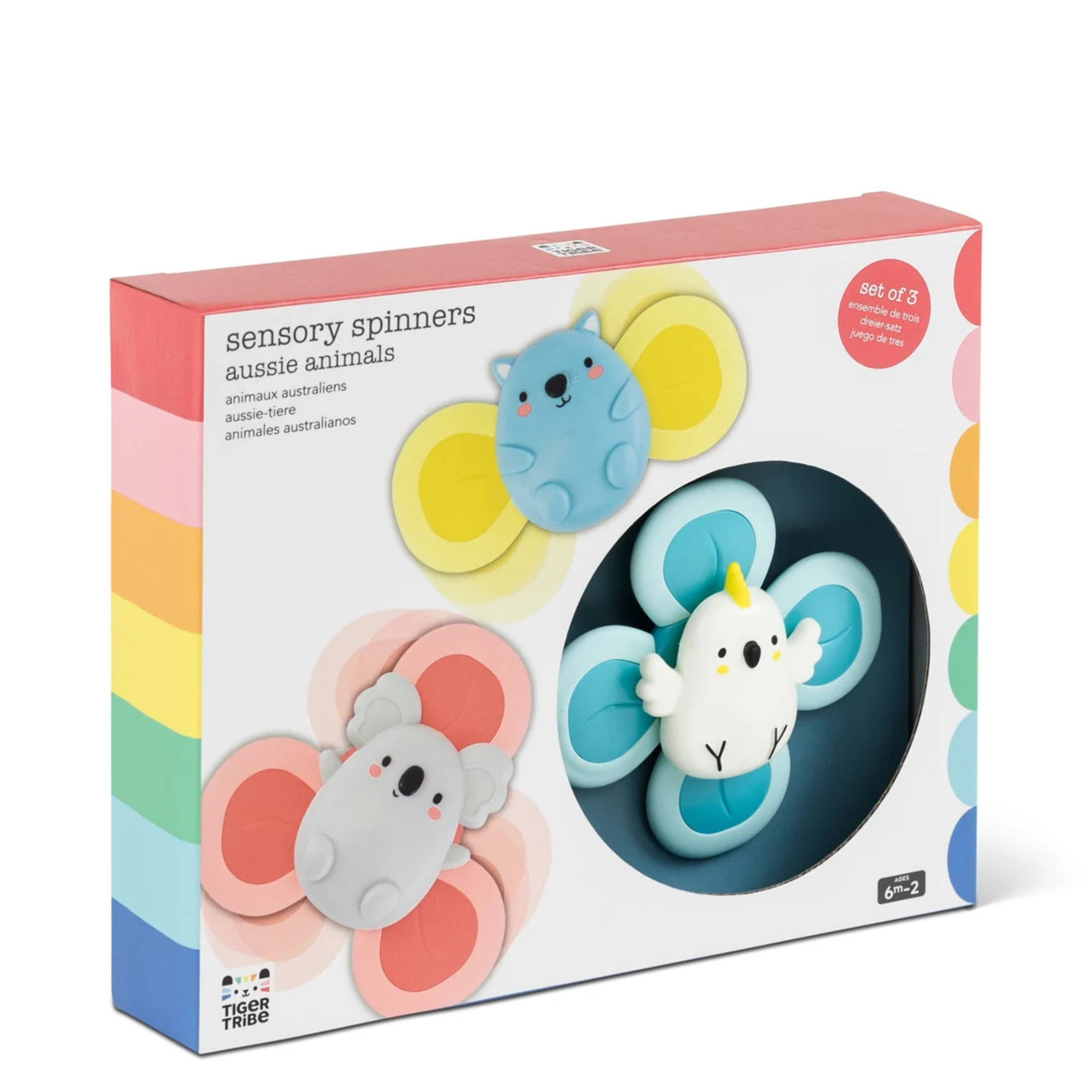 Tiger Tribe Sensory Spinners - Aussie Animals