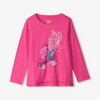 New Pre-Order Hatley Skater Wings Longsleeve Graphic Tee - Raspberry Rose