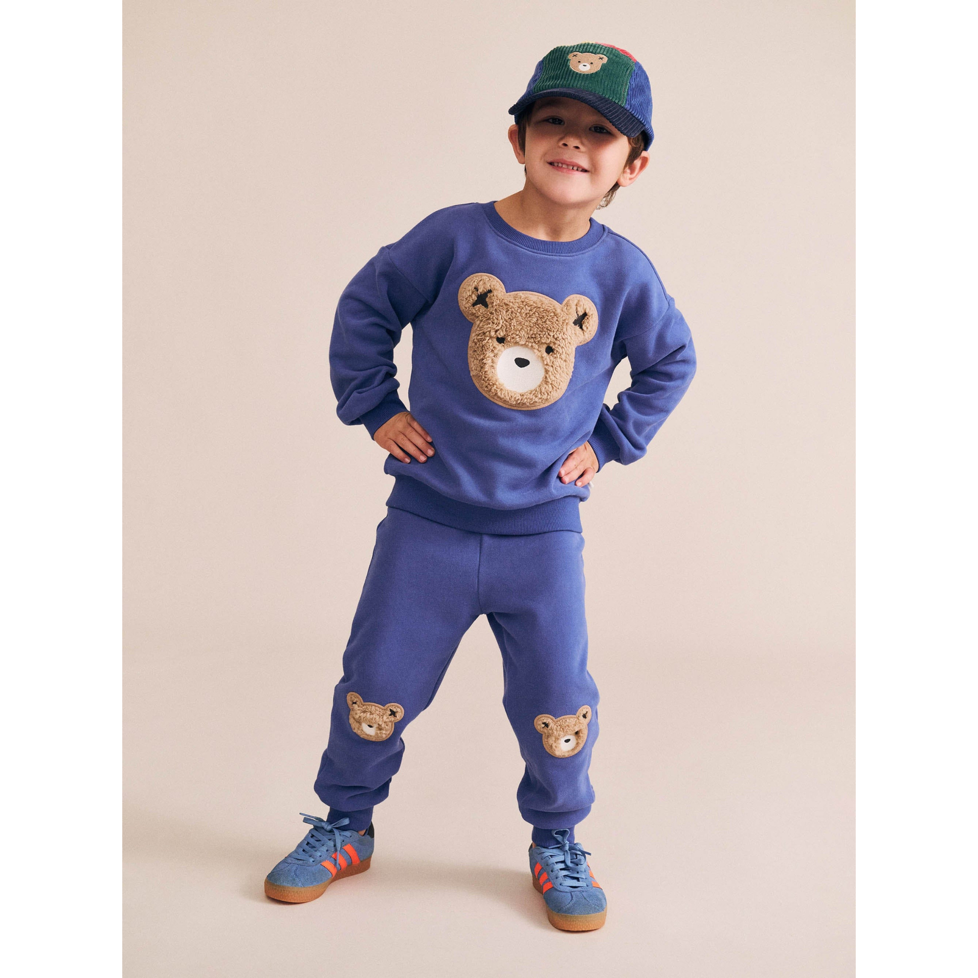 Huxbaby Furry Huxbear Cobalt Trackpant