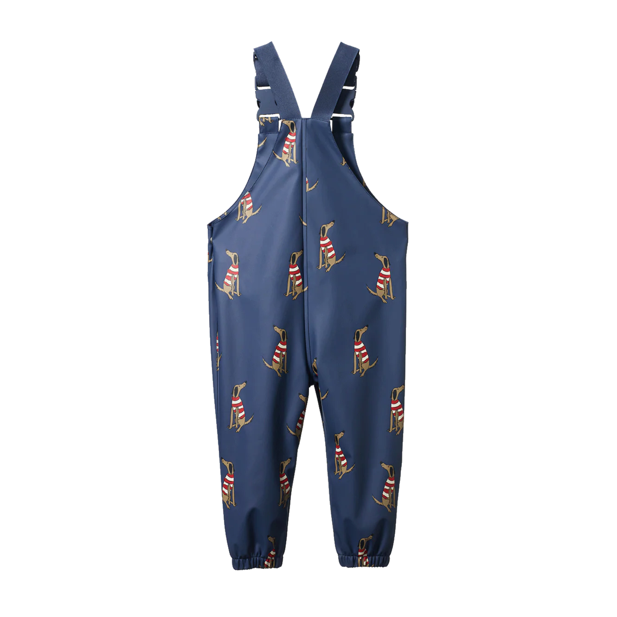 Nature Baby Splash Overalls - Best Friend Indigo Print