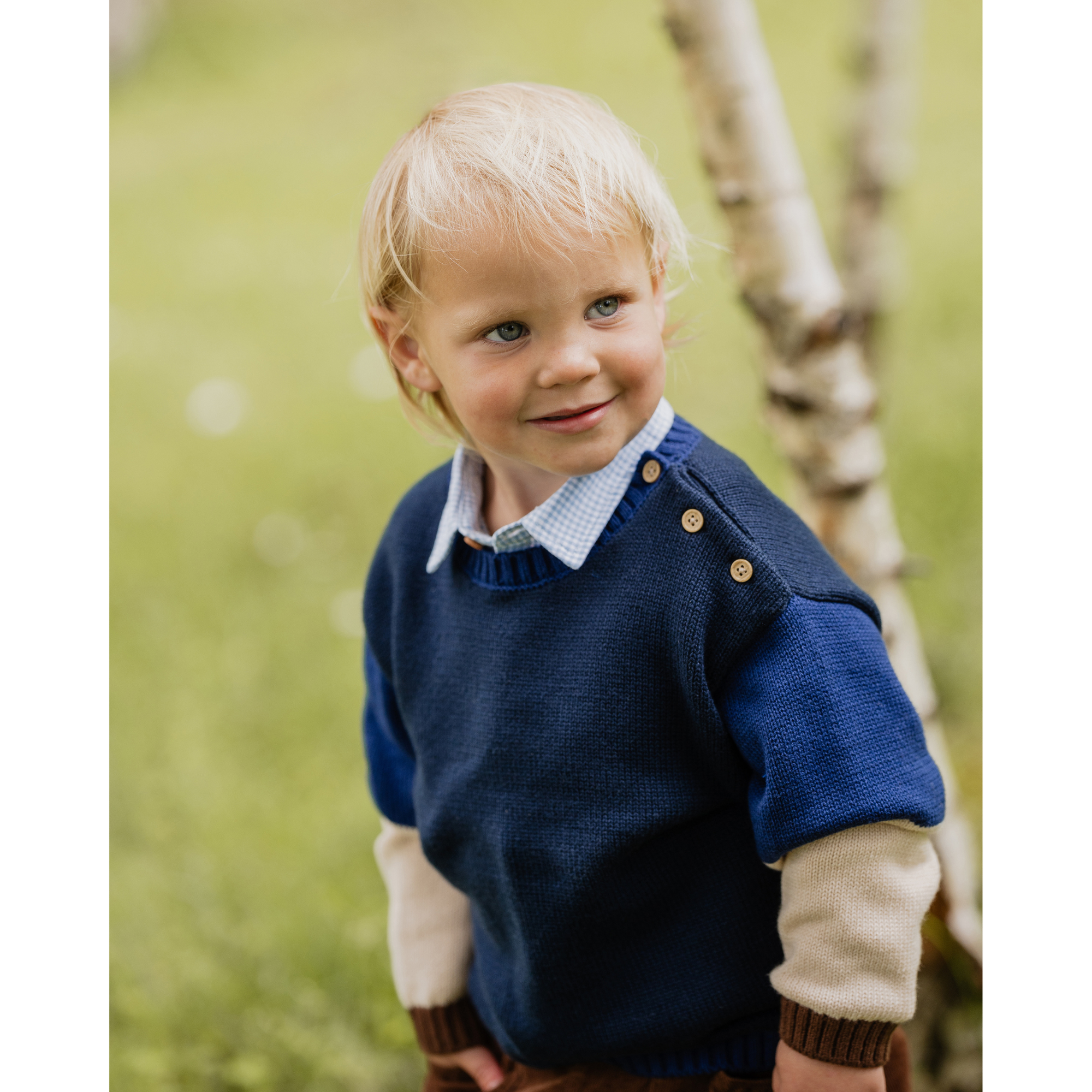 Bebe Jake block knitted jumper - Multi