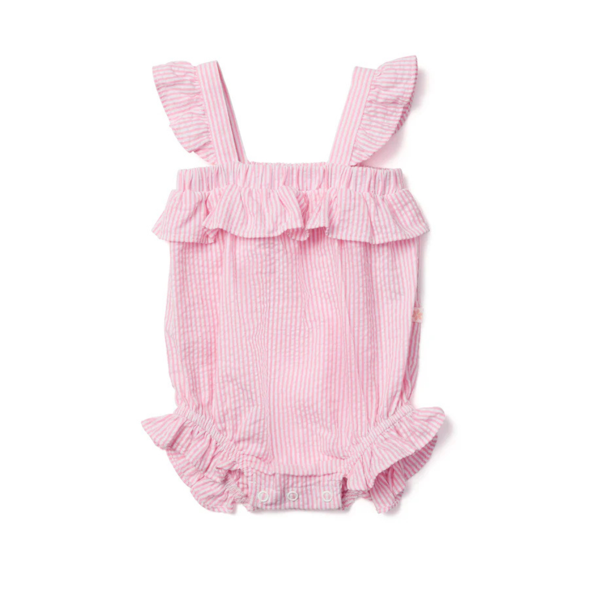 Marquise Field of Beries Woven Frill Romper