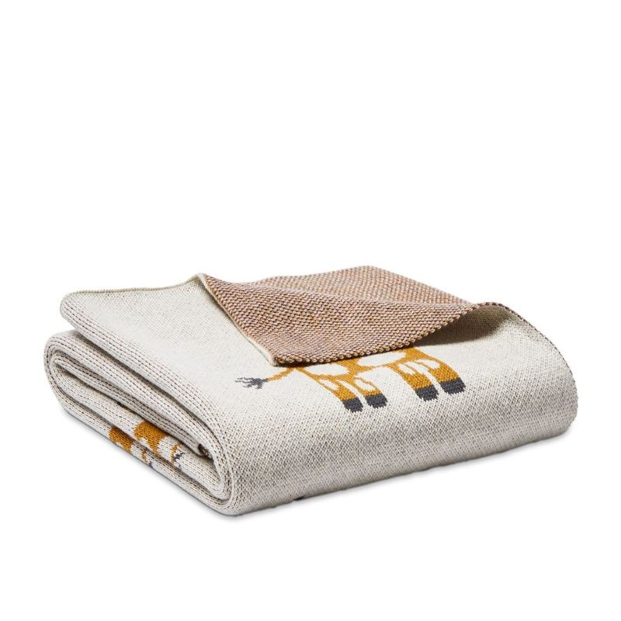 Di Lusso Giraffe Giggles Baby Blanket