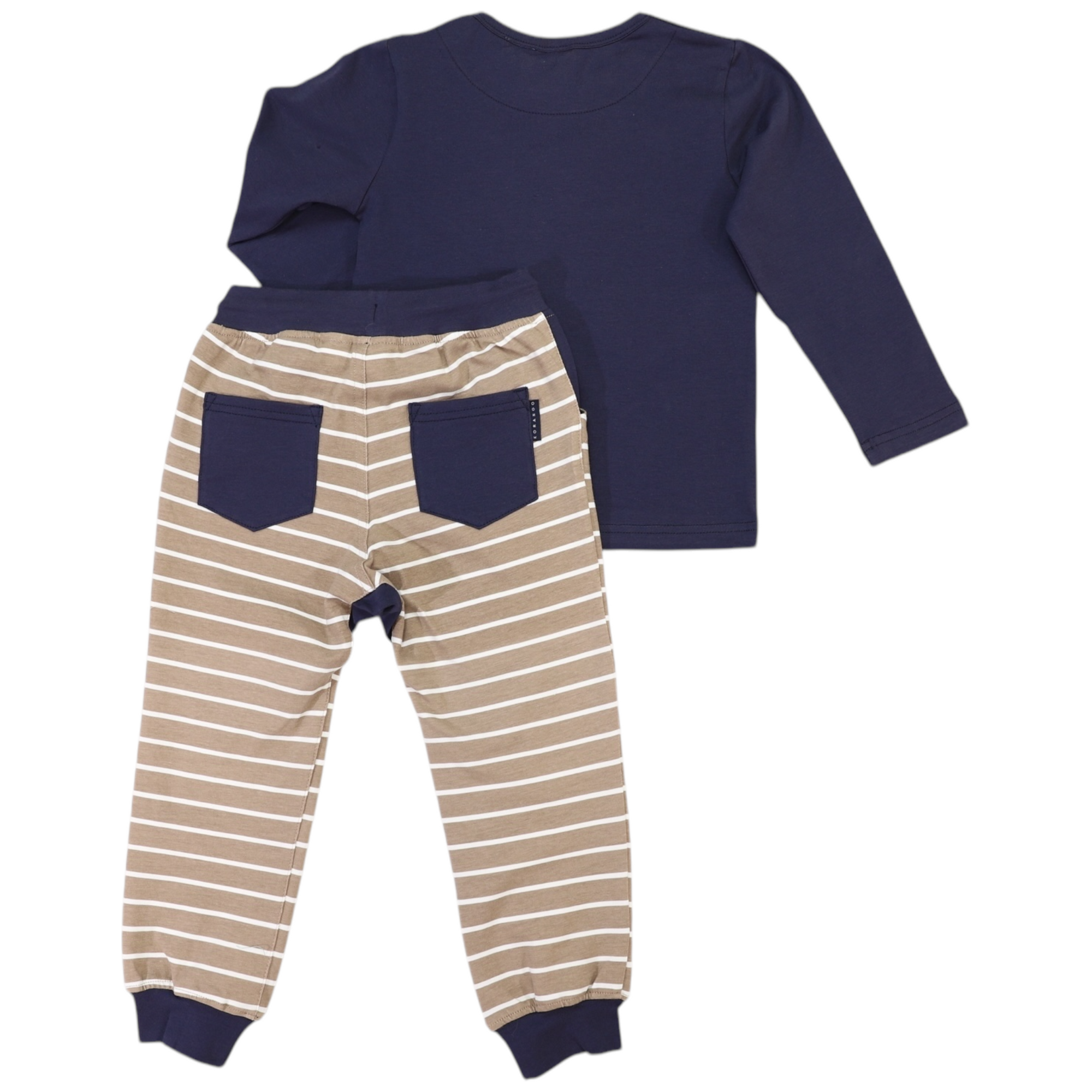 Korango T-Rex Pyjamas - Chestnut