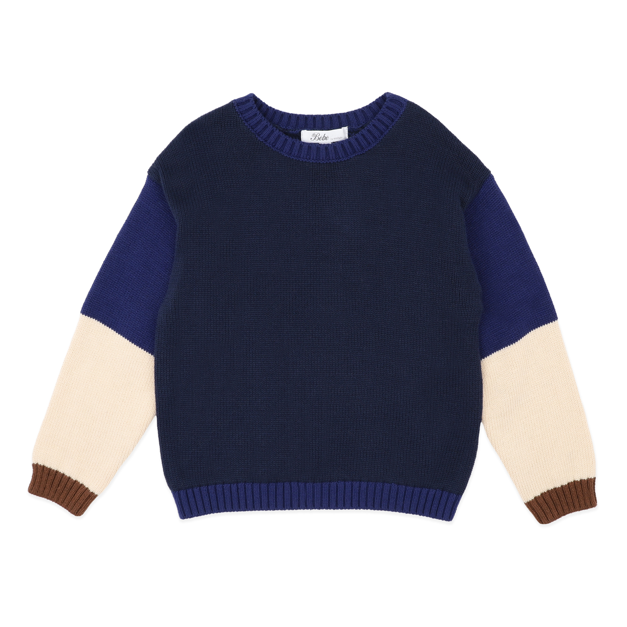 Bebe Jake block knitted jumper - Multi