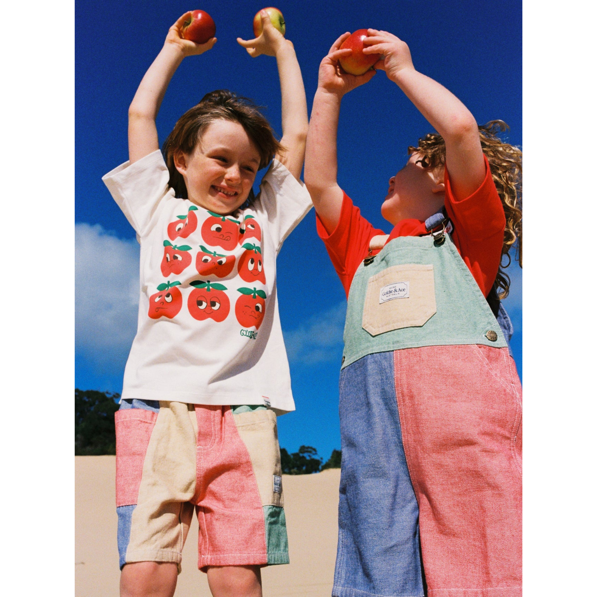 Goldie + Ace Apple Party T-shirt