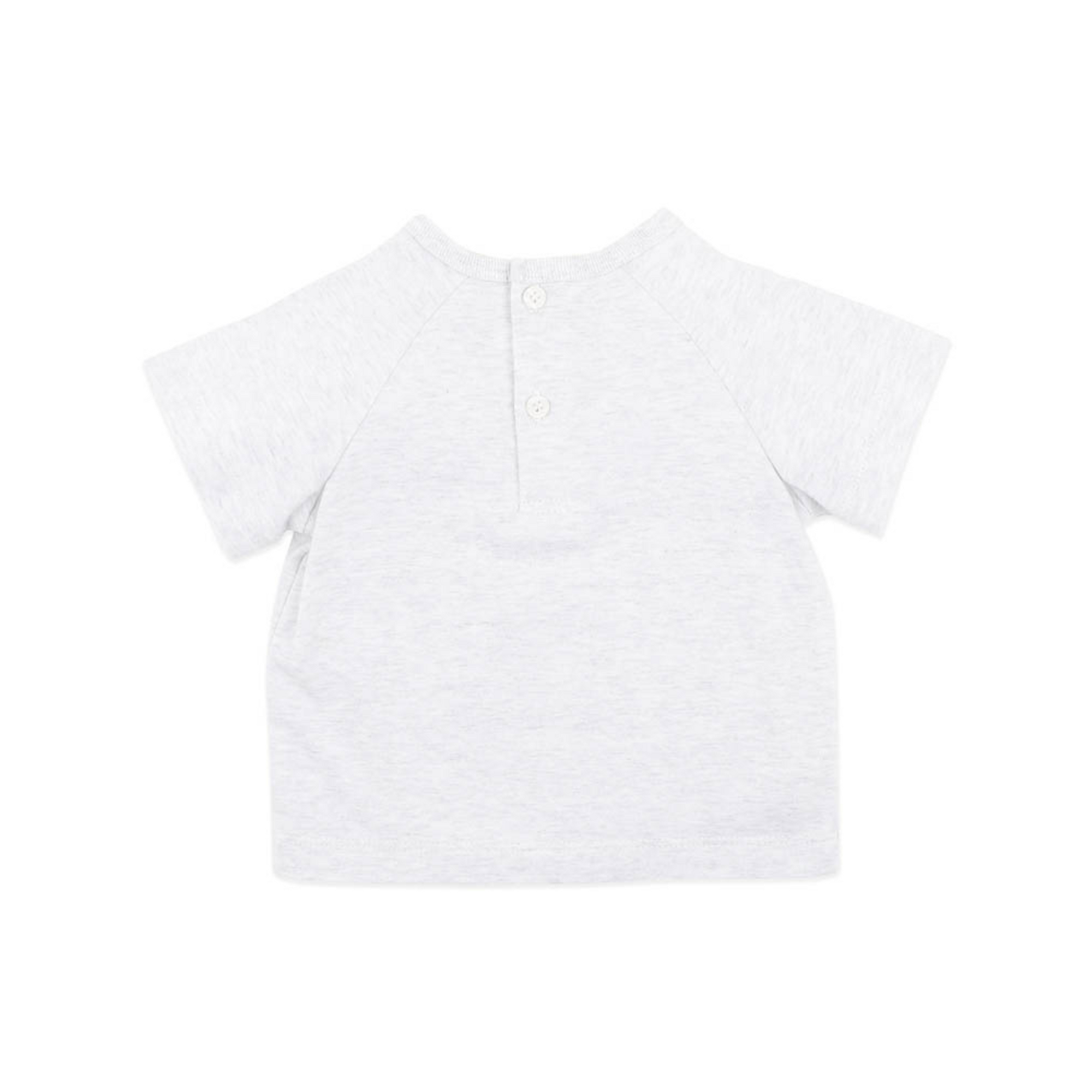 Bebe Harlan Aviation Dog Tee - Grey Marl