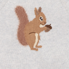 Bebe Toby Squirrel Knitted Romper