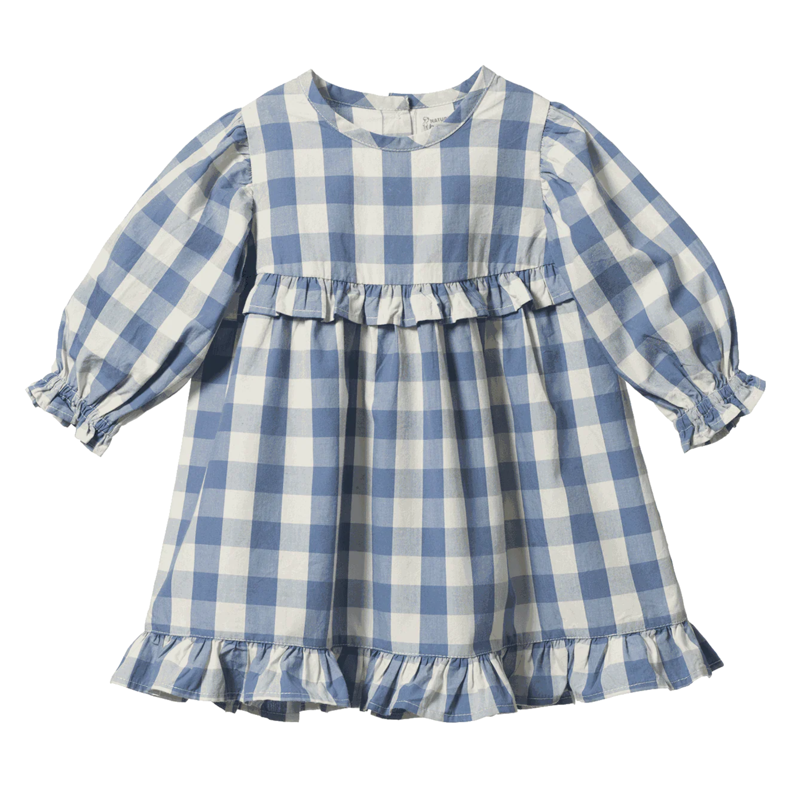 Nature Baby Nora Dress - Bluebelle Check