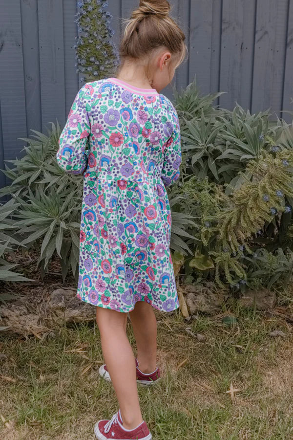Milky Confetti Garden Dress