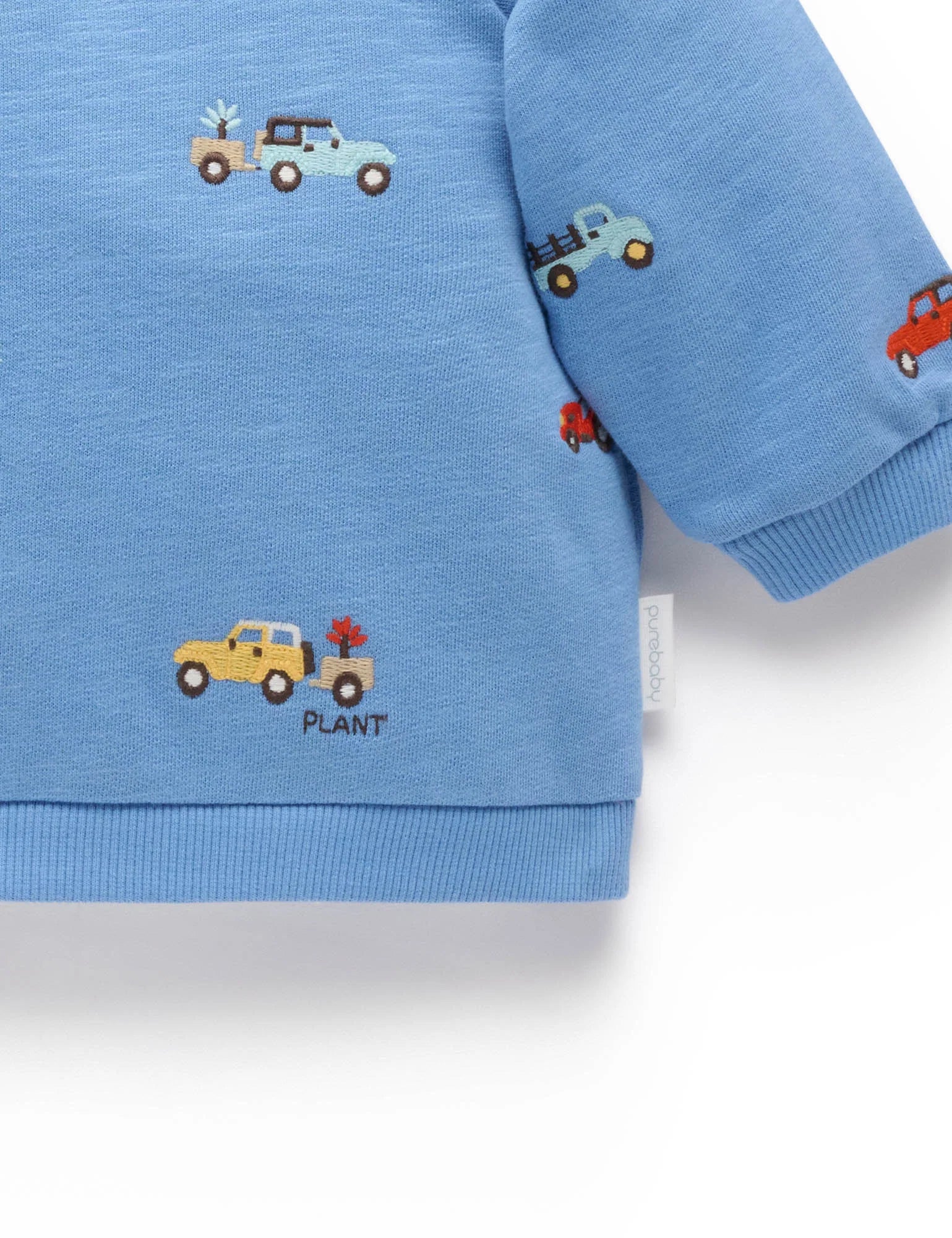 Embroidered Windcheater - Garden Work Broderie