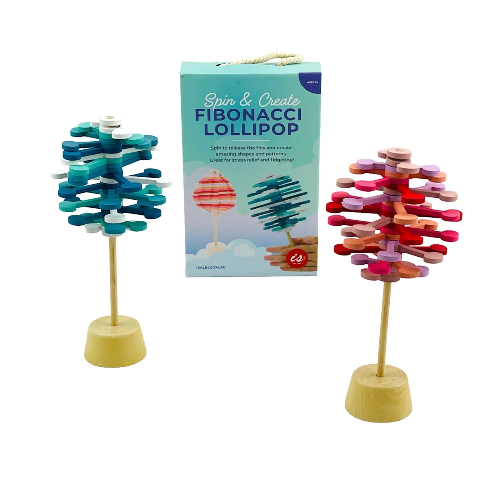 Spin & Create Fibonacci Lollipop