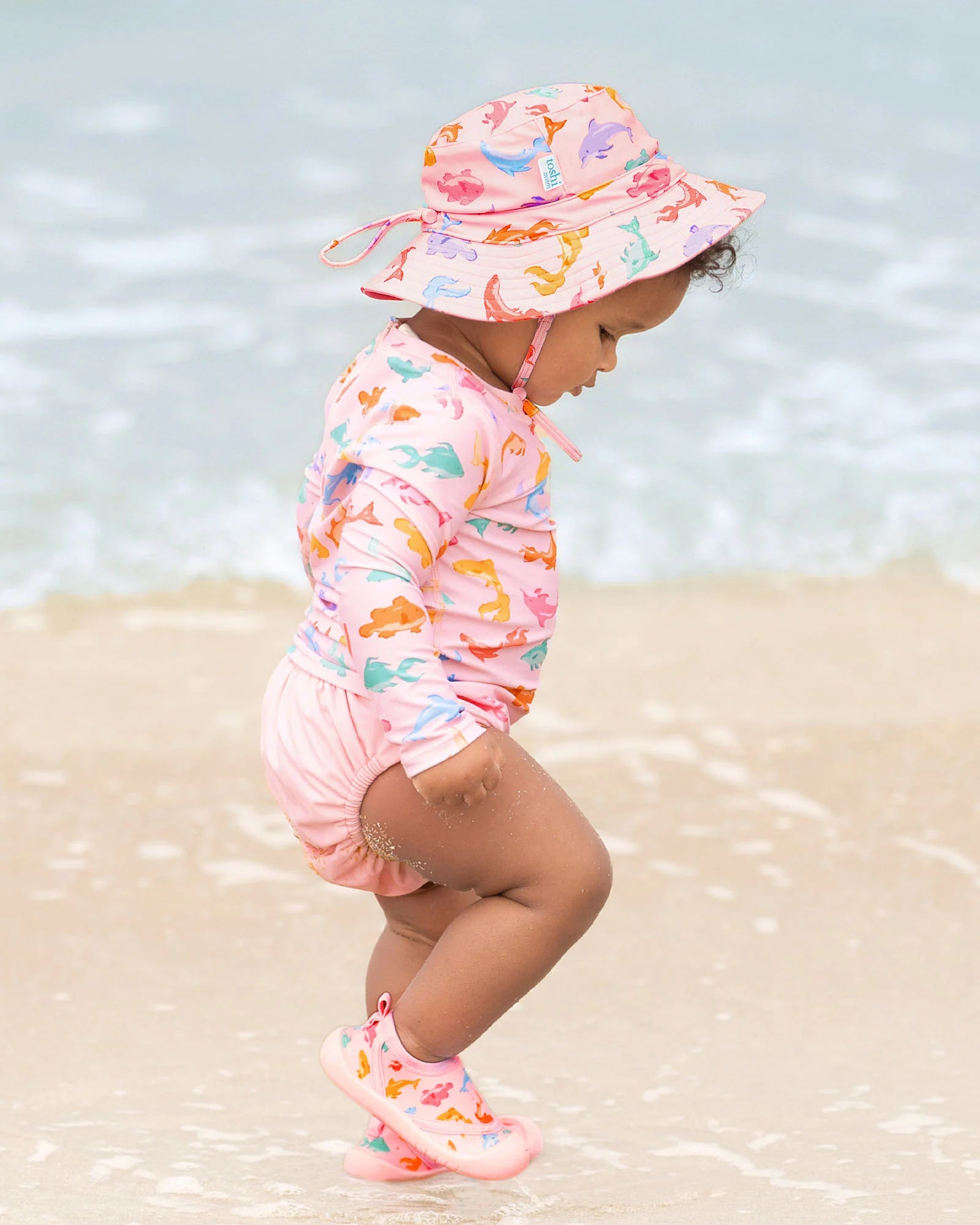Toshi Swim Sunhat Classic - Dishy Fishy