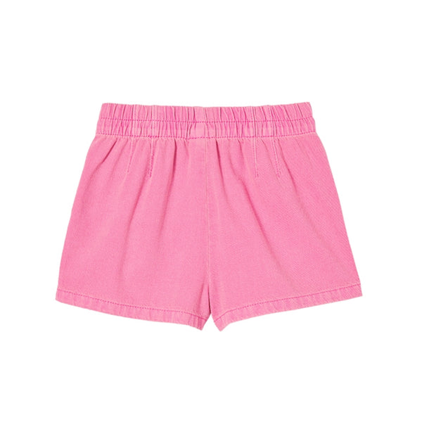 Milky Pink Denim Short - Pink - Canterbury Kids