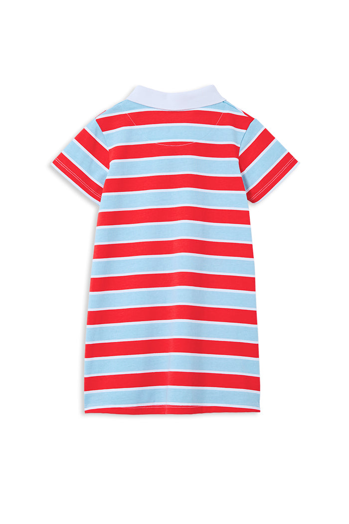 Milky Stripe Rugby Dress - Stripe