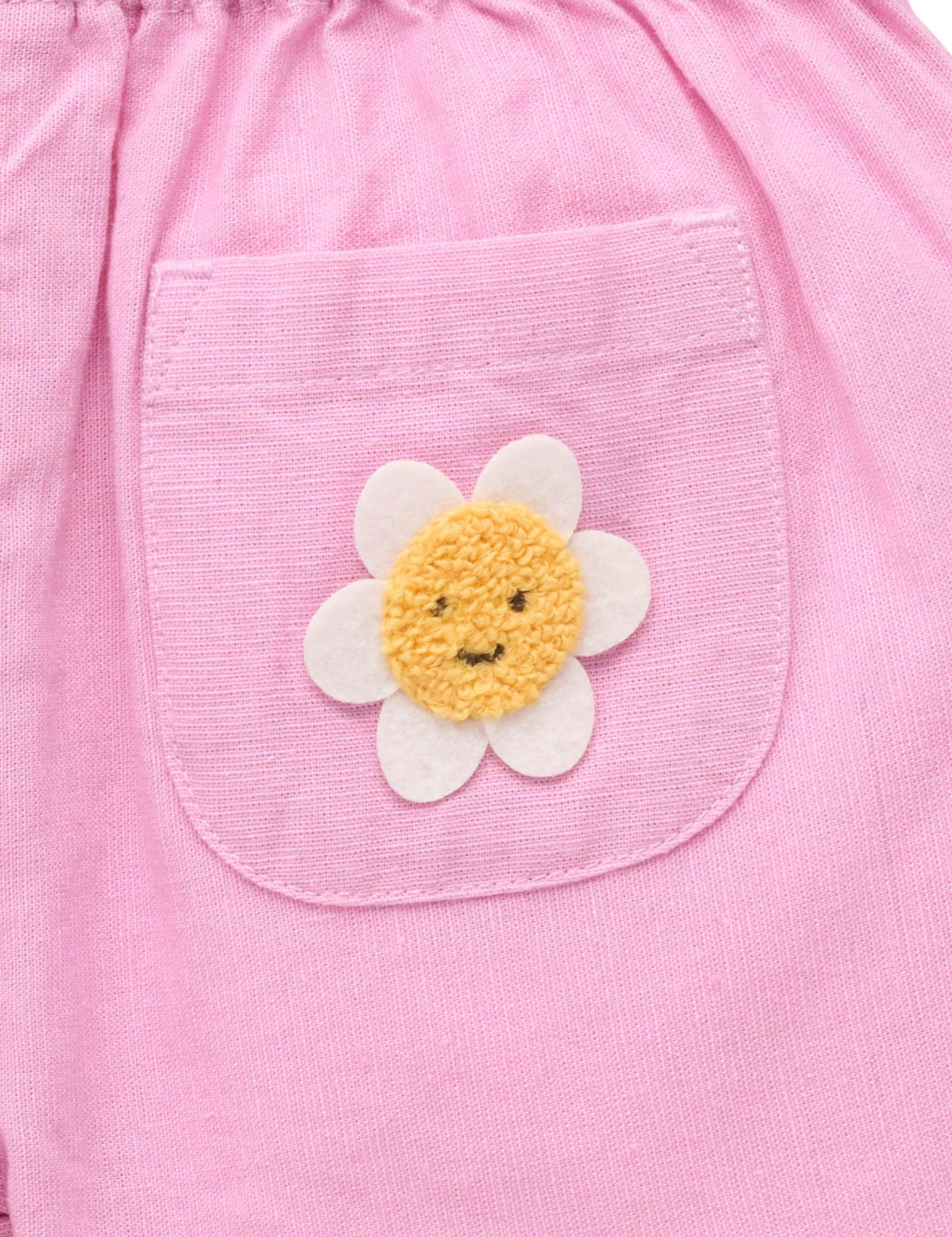 Scalloped Daisy Shorts