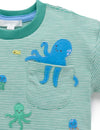 Purebaby Octopus Peekaboo Relaxed Tee